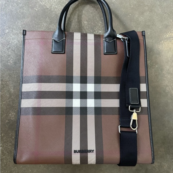 Burberry birch brown Denny tote - Picture 1 of 7